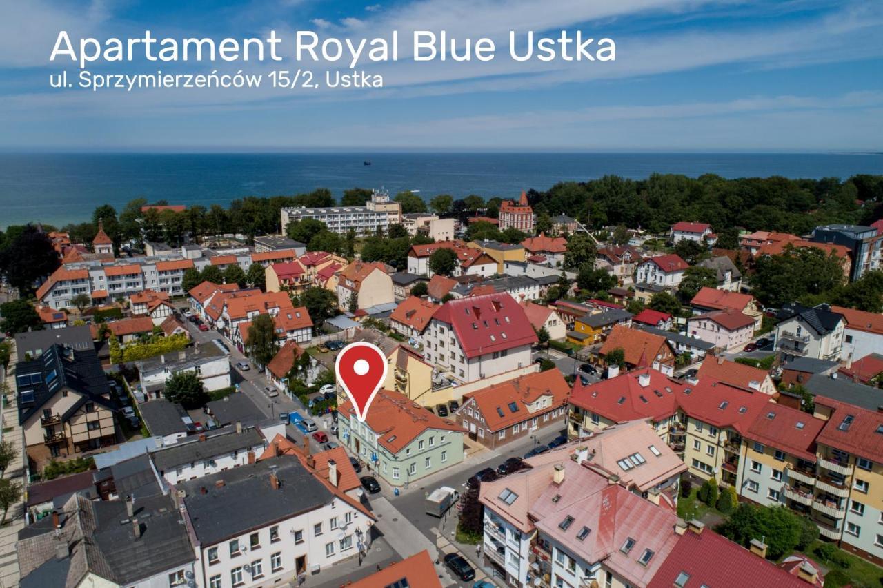 Apartament Royal Blue Ustka Apartman Kültér fotó